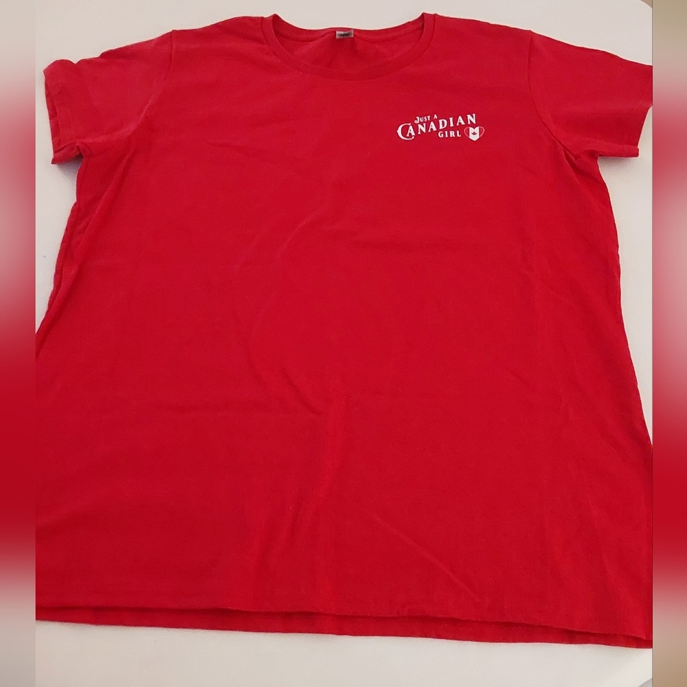 Red Crewneck T-Shirt